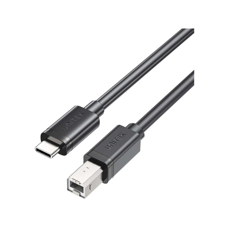 kabel_do_drukarki_unitek_usbc_na_usb_b_20_czarny_1m_0f41b24e662d4 Unitek kabel do drukarki Unitek USB C na USB B 2.0 czarny 3m