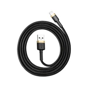 kabel_usba__lightning__iphone_baseus_cafule_calklfbv1_100cm_apple_24a_czarnozoty_w_oplocie_3b6a71544be2c KABEL USB-A / Lightning iPhone Baseus Cafule CALKLF-BV1 100cm Apple 2.4A CZARNO-ZŁOTY W OPLOCIE