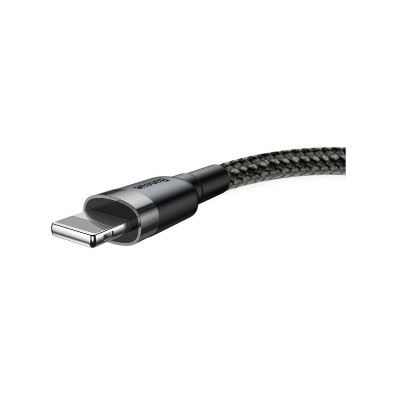 kabel_usba__lightning__iphone_baseus_cafule_calklfcg1_200cm_apple_15a_czarnoszary_w_oplocie_197f7cc787b86 KABEL USB-A / Lightning iPhone Baseus Cafule CALKLF-CG1 200cm Apple 1.5A CZARNO-SZARY W OPLOCIE
