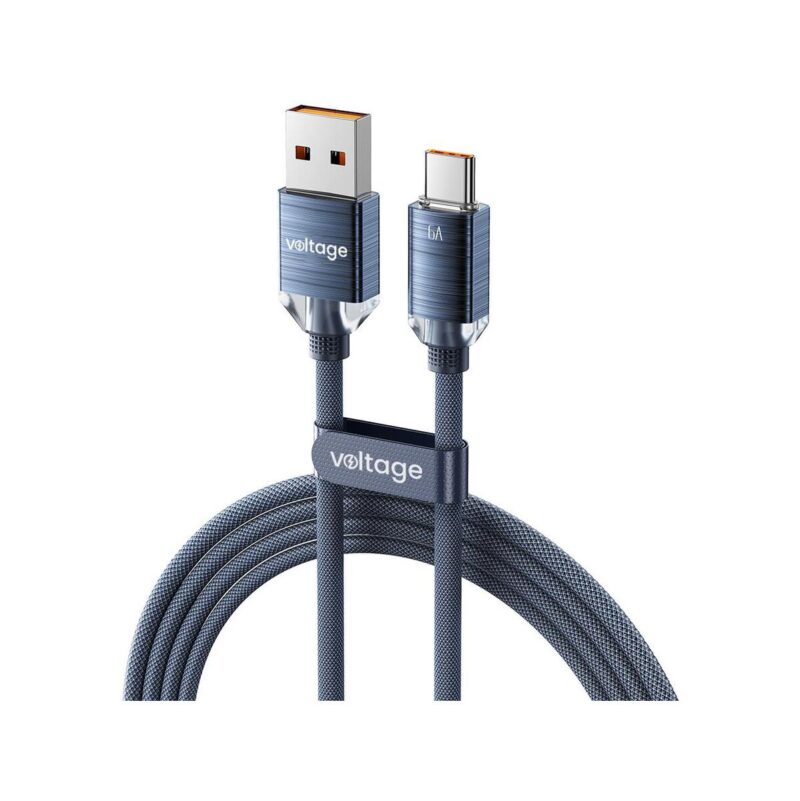 kabel_usba__usbc_voltage_purecrystal_66w_100cm_niebieski_b95f8bb0e4795 Kabel USB-A / USB-C Voltage PureCrystal 66W 100cm niebieski