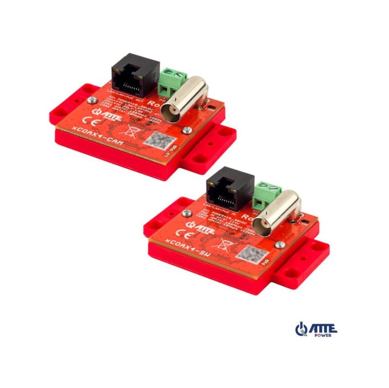 konwertery_atte_asetxcoax2_952b236f3cba9 Zestaw aktywnych konwerterów do transmisji Ethernet oraz PoE ATTE xCOAX4-SET