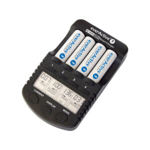 ladowarka-tv-1000-3 Ładowarka procesorowa do akumulatorków AA / AAA everActive NC-1000 PLUS