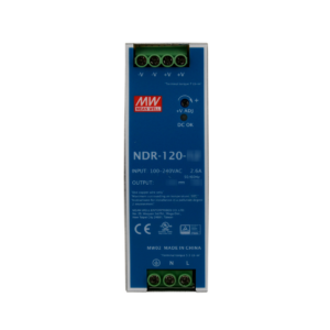 mean_well_ndr12048_1583929751 ZASILACZ IMPULSOWY NA SZYNĘ DIN MEAN WELL NDR-120-48 48V/120W/2.5A