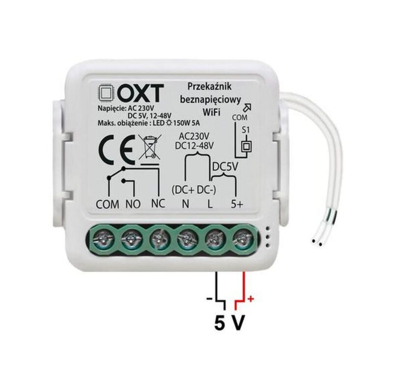 modu_oxt_mini_przekanik_beznapiciowy_ac_230v_dc_5v_1248v_wifi_tuya_37785e6bcb9f0 Moduł OXT mini przekaźnik beznapięciowy AC 230V DC 5V 12-48V WiFi TUYA