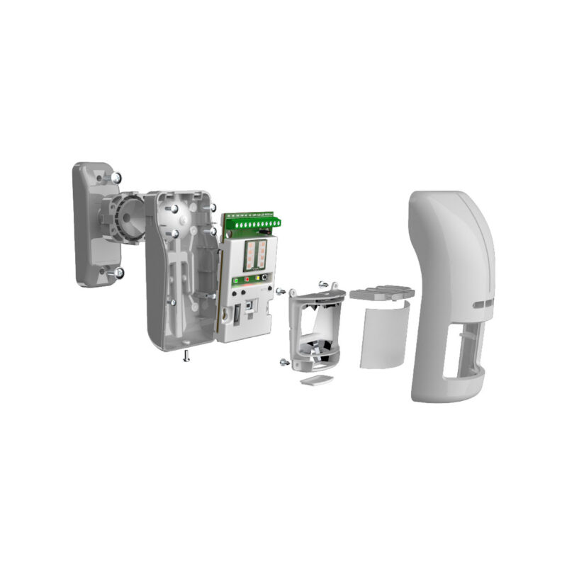 opal-budowa_big SATEL CZUJKA RUCHU ZEW. OPAL GY, BEZ UCHWYTU (SZARA)