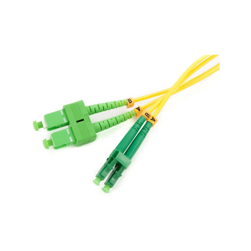 patchcord-swiatlowodowy-sm-5m-duplex-9-125-sc-apc-lc-apc-3mm-1 PATCHCORD ŚWIATŁOWODOWY SM 5M DUPLEX 9/125, SC/APC-LC/APC 3MM