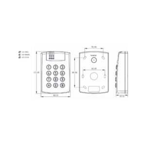 prt64_kwl2_3 Czytnik zbliżeniowy ROGER PRT64LT