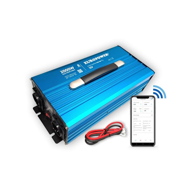 przetwornica_napicia_inwerter_europower_12v_dc__230v_ac_2000w__4000w_czysty_sinus_bluetooth_43ffc1c320751 PRZETWORNICA NAPIĘCIA INWERTER EUROPOWER 12V DC / 230V AC 2000W / 4000W CZYSTY SINUS BLUETOOTH