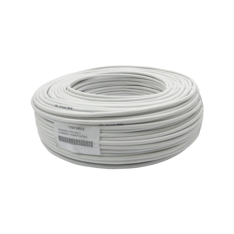 przewod-ytdy-8_1a PRZEWÓD ALARMOWY DOMOFONOWY YTDY 8X0,5 - 100M; 5631K