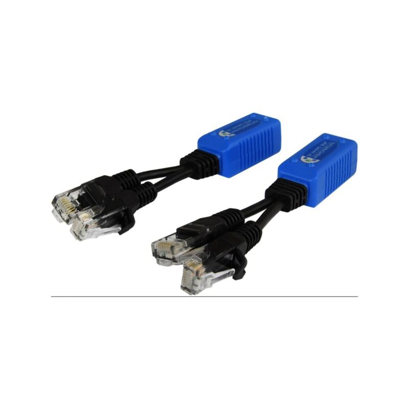 pulsar_ppoe2_splitter_2xrj45_wtyk__1xrj45_gniazdo_1569930014 SPLITTER 2xRJ45 (WTYK) - 1xRJ45 (GNIAZDO) Pulsar P-POE2