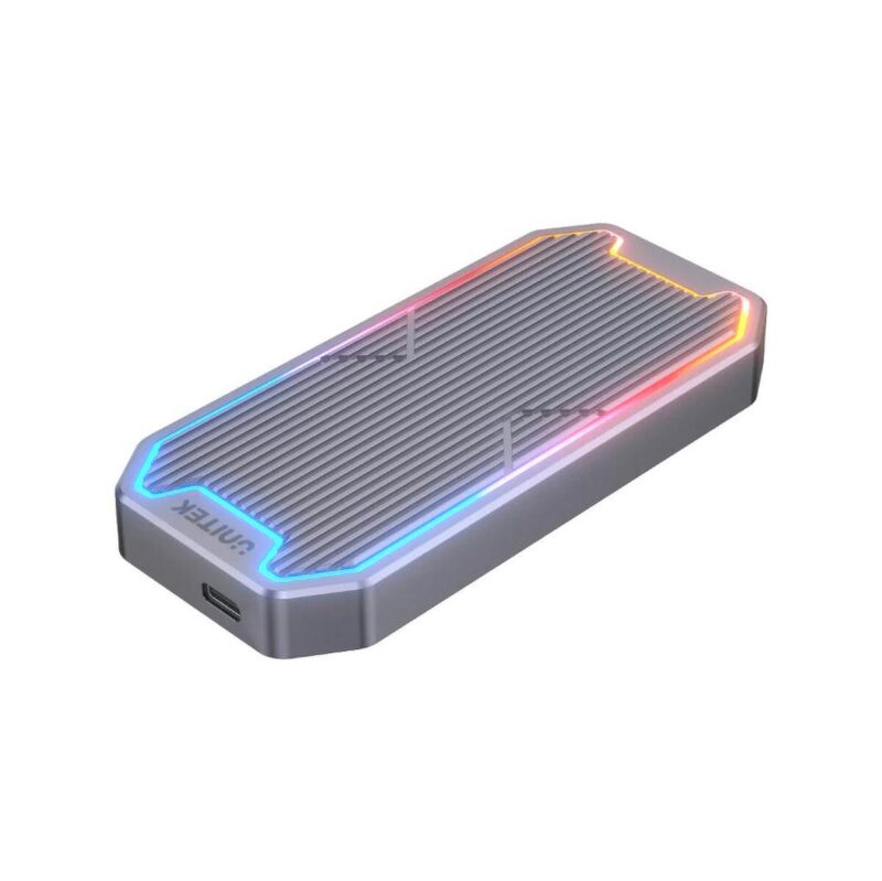 s1210b_unitek_obudowa_dysku_m2_ssd_nvmesata_10gbps_rgb_bc1dcb042de06 S1210B Unitek Obudowa dysku M.2 SSD NVMe/SATA 10Gbps RGB
