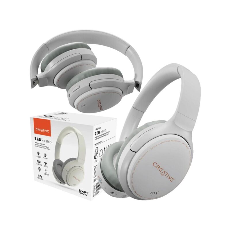 suchawki_bezprzewodowe_creative_zen_hybrid_biay_73cd370b9b275 Słuchawki bezprzewodowe Creative Zen Hybrid biały