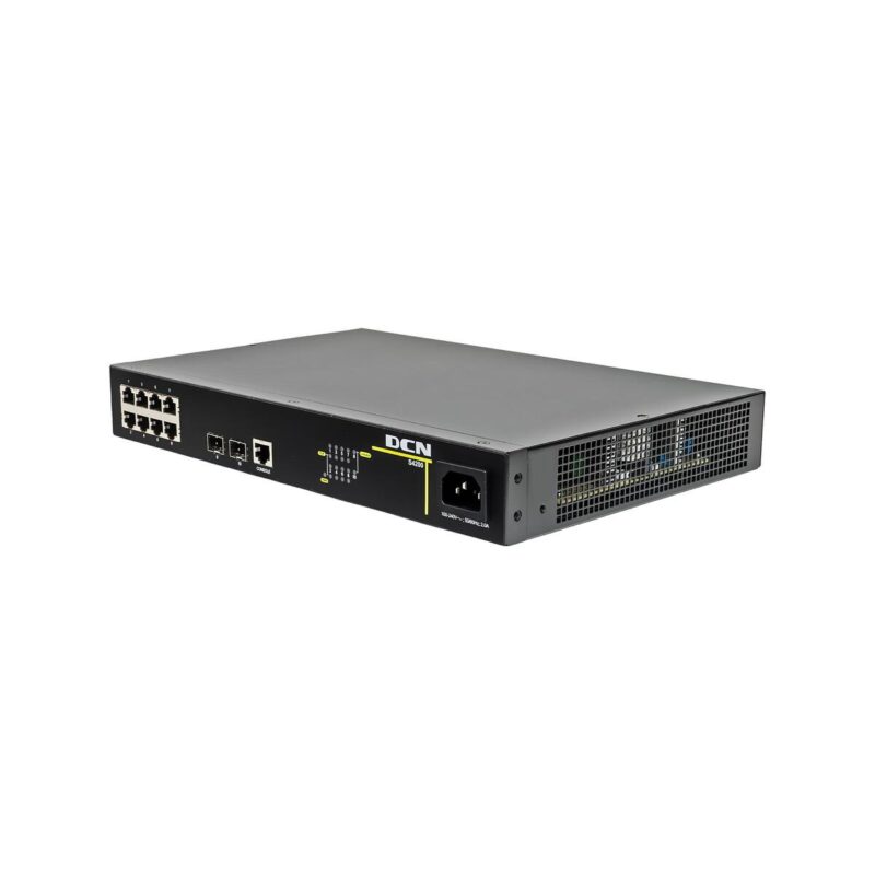 switch_dcn_s420010pplsi_48b9a66725662 SWITCH DCN S4200-10P-PL-SI L2 8xPoE+/2xSFP (70W)