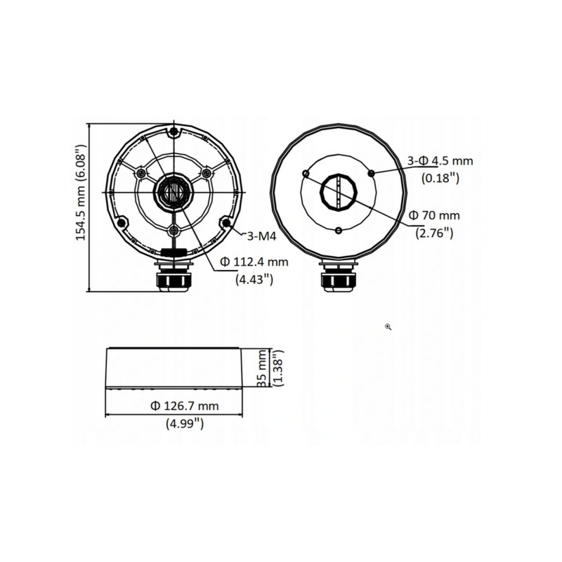 uchwyt_hikvision_ds1280zjdm8_black_6cdebbd55095d Puszka MT-P1280-D8