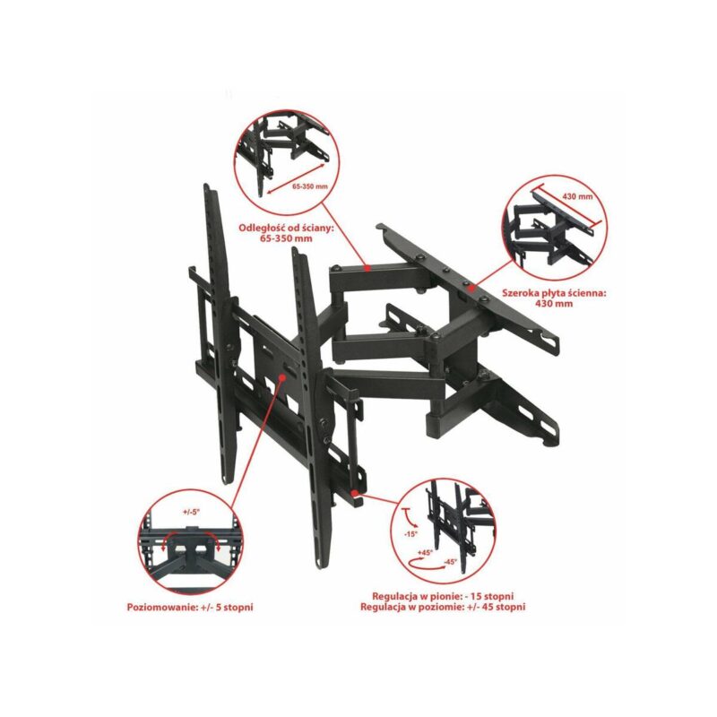 uchwyt_tv_cienny_ledlcd_art_2365_01d6b8628158b Uchwyt TV ścienny LED/LCD ART 23-65 UX150