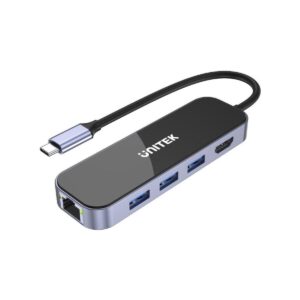 unitek_d1084a_hub_usbc_31_rj45_3xusba_hdmi_4k_pd100w_9f65ef301d357 Unitek D1084A Hub USB-C 3.1 RJ-45 3xUSB-A HDMI 4K PD100W