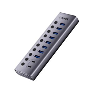 unitek_hub_usb_cusb_a_10w1_5gbps_z_wcznikami_portw_984559d84e9ba Unitek Hub USB C/USB A 10w1 5Gbps z włącznikami portów