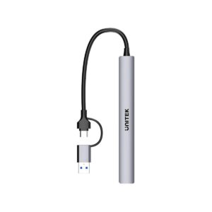 unitek_hub_usbac_7w1_z_adapterem_7ca2ca75fa04f Unitek Hub USB-A/C 7w1 z adapterem