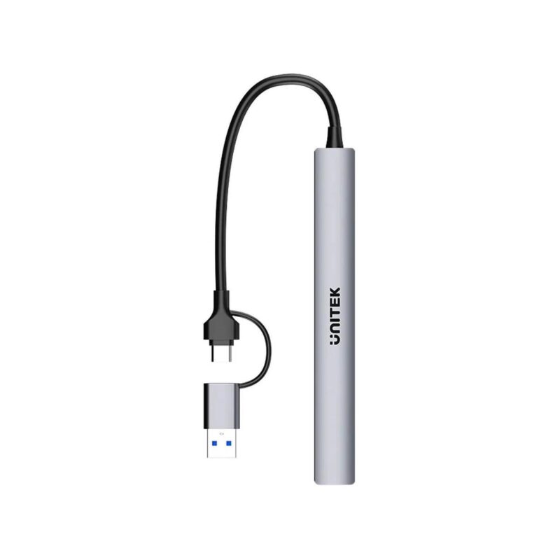 unitek_hub_usbac_7w1_z_adapterem_7ca2ca75fa04f Unitek Hub USB-A/C 7w1 z adapterem