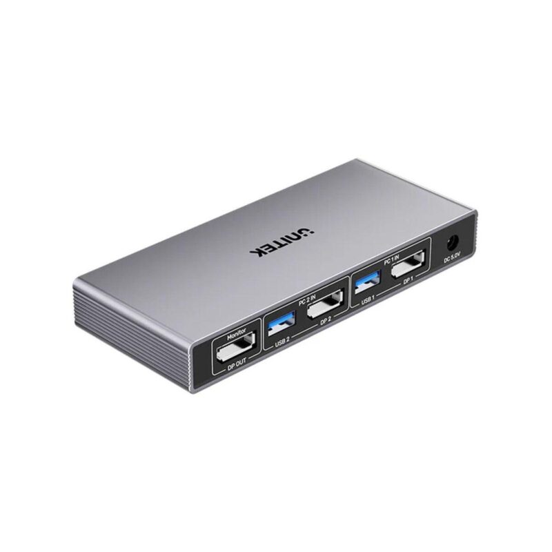unitek_przecznik_kvm_8k60hz_usb_30_5gbps_dp_9d274bb592291 Unitek Przełącznik KVM 8K@60Hz USB 3.0 5Gbps DP