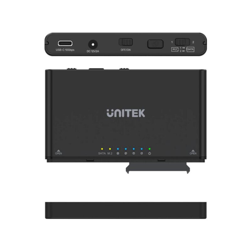 unitek_s1222a_mostek__stacja_klonujca_dyski_sata_i_m2_2fd3151596ba5 Unitek S1222A Mostek / stacja klonująca dyski SATA i M.2