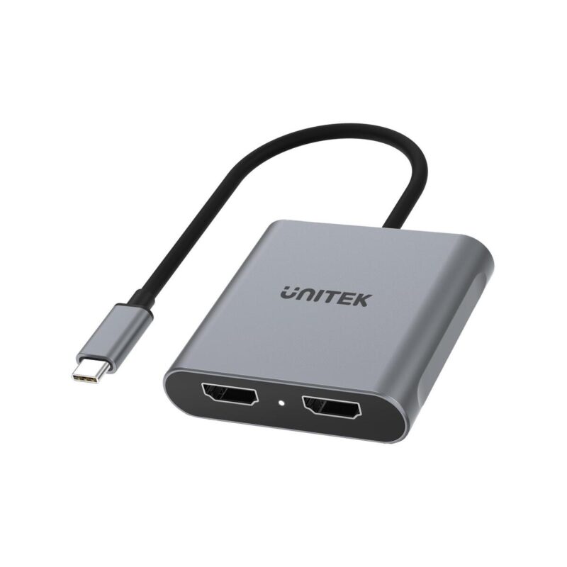 unitek_v1404b_adapter_usbc_na_2x_hdmi_4k_mst_77a864a840244 Adapter Unitek USB-C na 2x HDMI