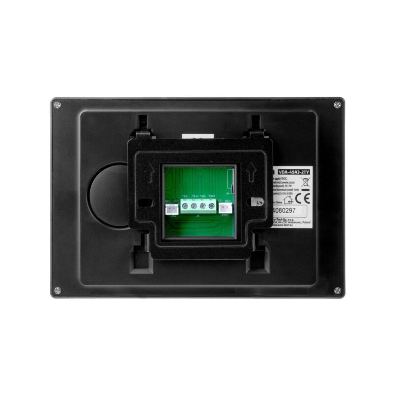 wideodomofon_eura_2yowy_vdp49a32ty_czarny_tuya_2749a36d6e75d Wideodomofon EURA 2-żyłowy VDP-49A3-2TY czarny Tuya