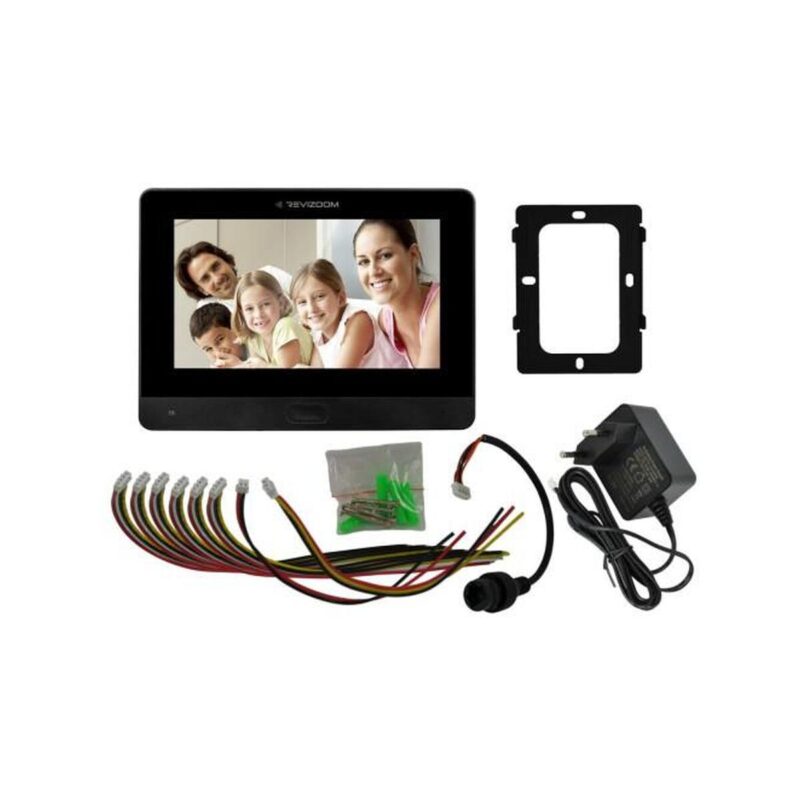 wideodomofon_revizoom_rmt471hd_blackrc411hdck_8935155f45709 Wideodomofon REVIZOOM RM-T471HD BLACK/RC-411HD-CK