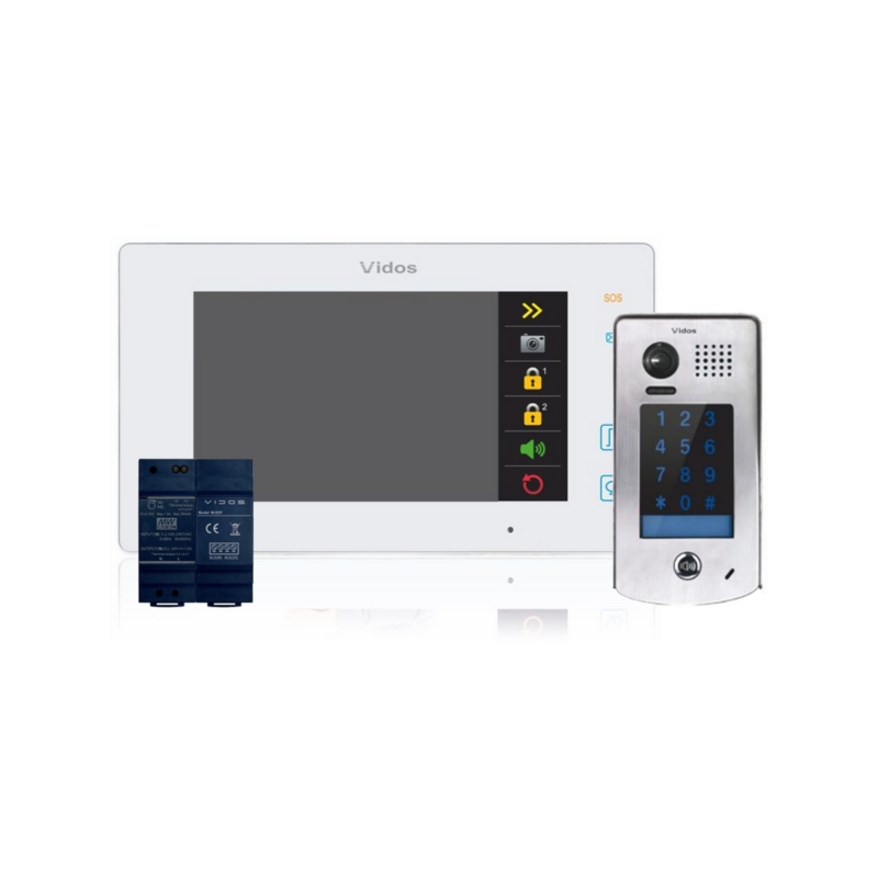 wideodomofon_vidos_duo_m1021w2__s1301d_01a4e8001b444 Wideodomofon VIDOS DUO M1021W-2 / S1301D