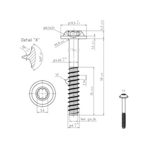 wkrt_do_tworzywa_torx_6x50_a2_corab_m960_9efde105ba68a Wkręt do tworzywa TORX 6x50 A2 CORAB M960
