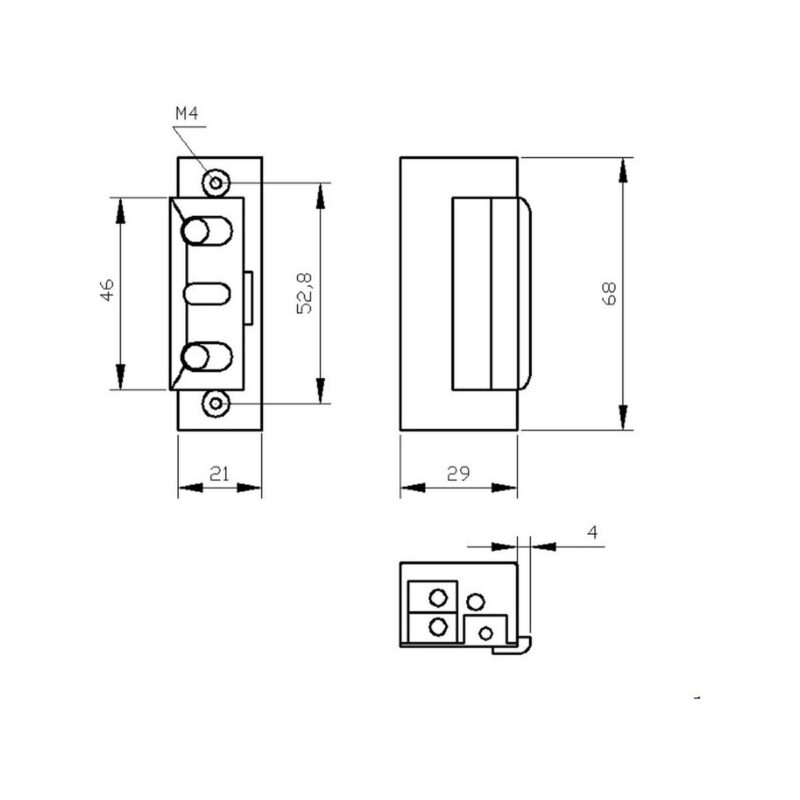 zaczep-elektra-r4-12v-z-pamiecia-wewnetrzna-z-blokada-2 ZACZEP ELEKTRA R4 12V - z pamięcią wewnętrzną, z blokadą