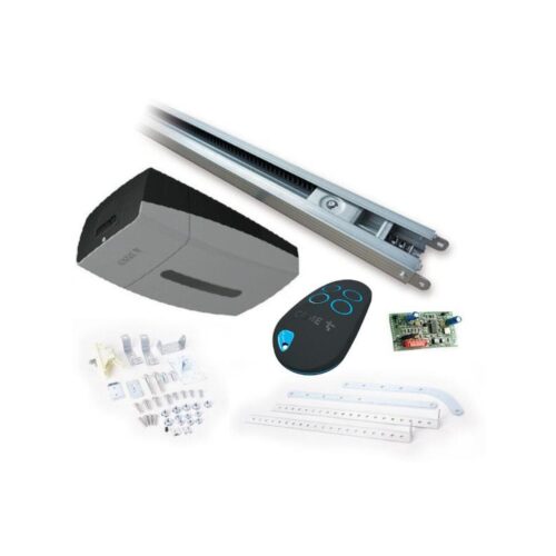 Zestaw do bram garażowych CAME VER06DES ATOMO z szyną 2-częściową na łańcuchu o dł. 330cm.